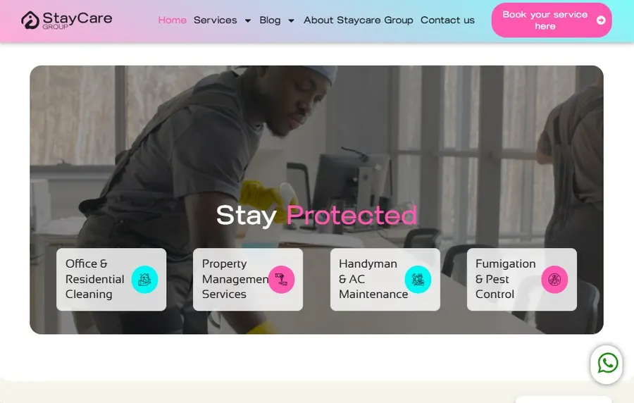 Web de StayCare Group